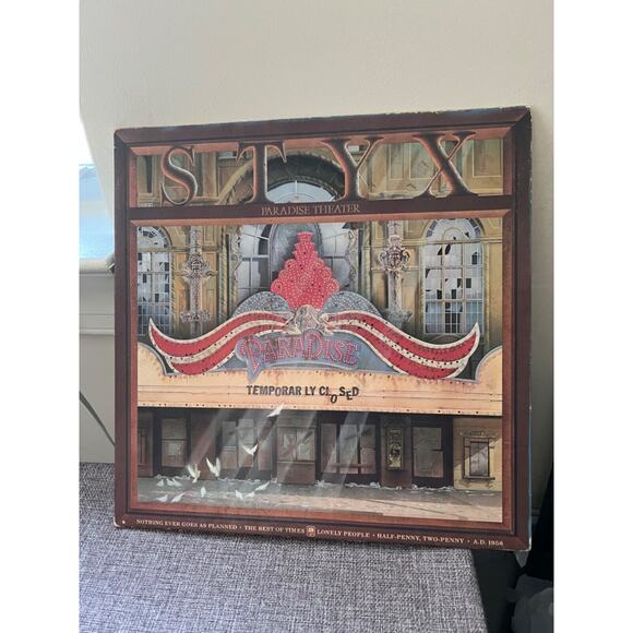 STYX Paradise Theatre "Paradise" Gala Premiere A.D. 1928 Etched Vinyl VG+, VG+ - Picture 2 of 9